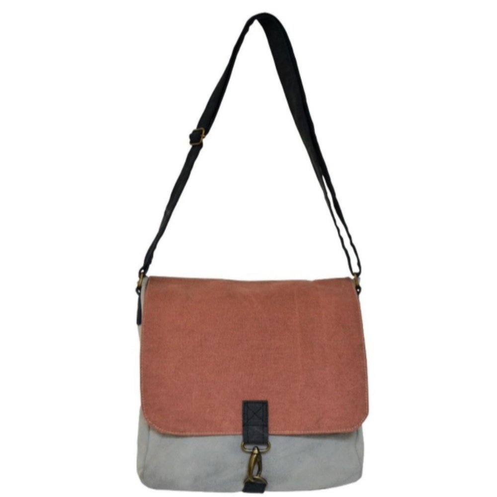 NWT Canvas Cross Body Bag